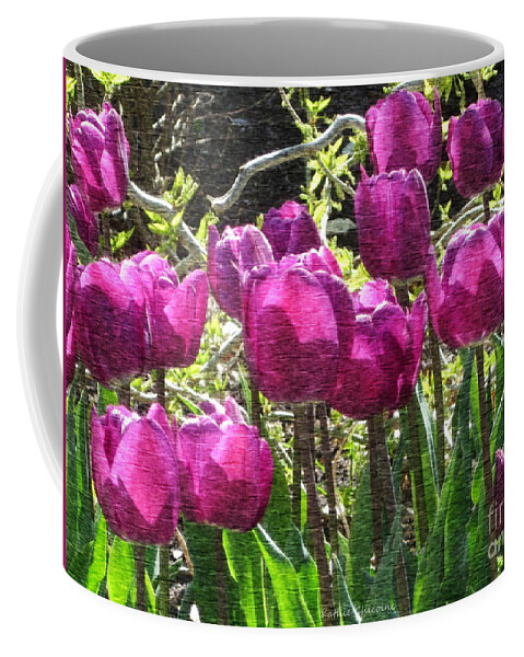 Photography Coffee Mug featuring the photograph Pretty in Purple by Kathie Chicoine