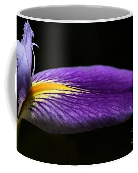 Flower Coffee Mug featuring the photograph Profile of an Iris by Sabrina L Ryan