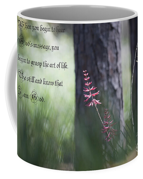 Psalm Coffee Mug featuring the photograph Psalm 46 by Dale Powell