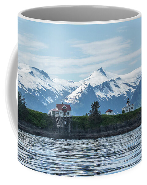 Alaska Coffee Mug featuring the photograph Pt. Retreat by David Kirby
