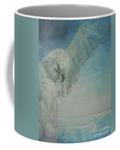 Impressionism Coffee Mug featuring the painting Pure Spirit by Jane See