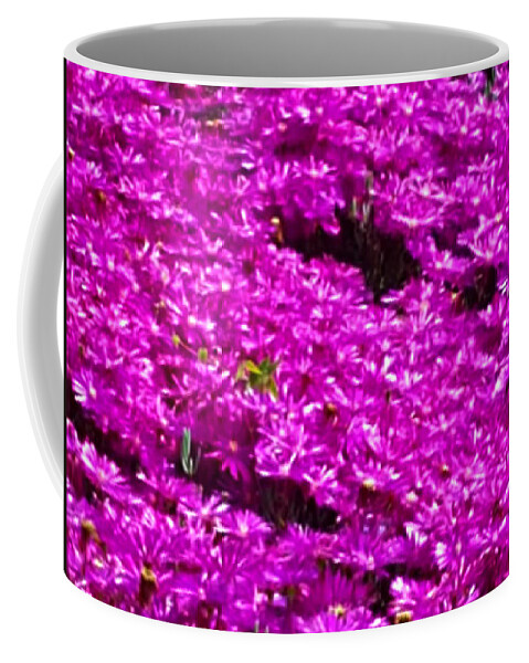 Flowers Coffee Mug featuring the photograph Purple garden by Maria Aduke Alabi