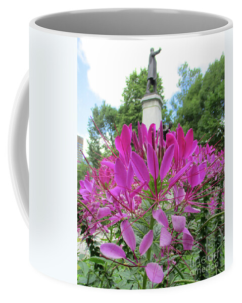 Flower Coffee Mug featuring the photograph Purple Petals by Randall Weidner