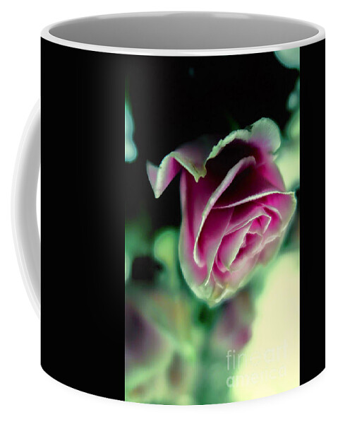 Floral Coffee Mug featuring the photograph Purple Rose by Tara Shalton