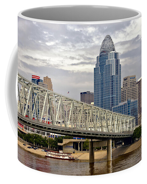 Cincinnati Coffee Mug featuring the photograph Queen City by Anthony Baatz