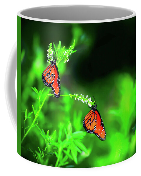 Insects Coffee Mug featuring the photograph Queens by Scott Cordell