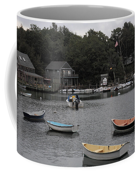 Anchorage Coffee Mug featuring the photograph Quisset Harbor Twilight on Cape Cod by William Kuta