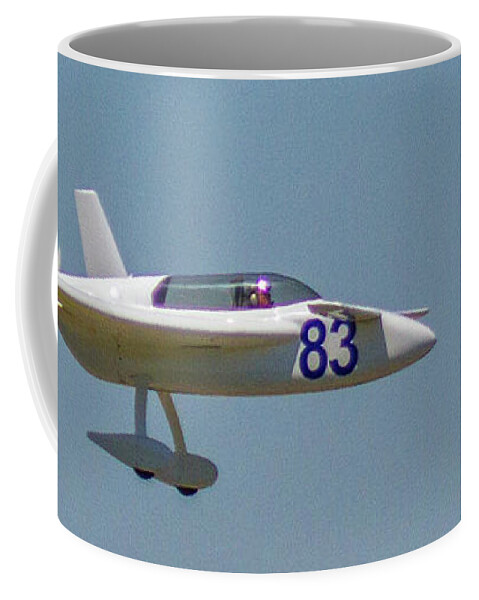 Big Muddy Air Race Coffee Mug featuring the photograph Race 83 Fly By by Jeff Kurtz