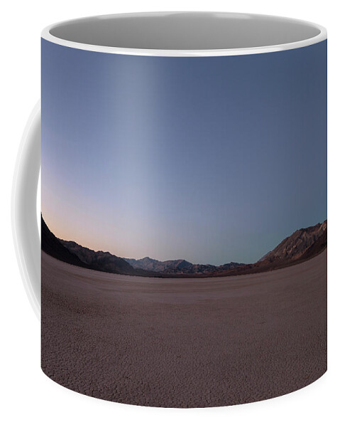 Death Valley Coffee Mug featuring the photograph Racetrack Playa at Dusk by Rick Pisio