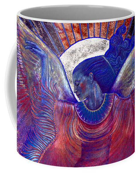 Visionary Painting Coffee Mug featuring the painting Radiance by Ragen Mendenhall