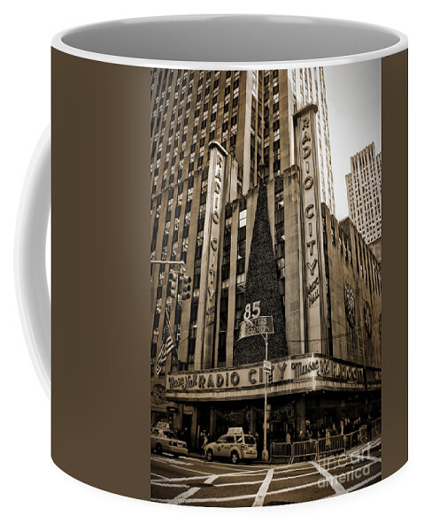 Christmas Coffee Mug featuring the photograph Radio City Christmas by Onedayoneimage Photography