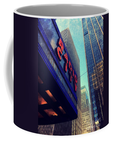 Radio City Coffee Mug featuring the photograph Radio City by Onedayoneimage Photography