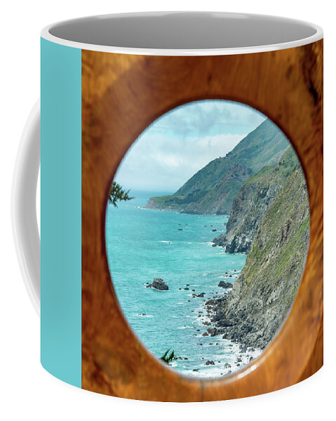 Seascape Coffee Mug featuring the photograph Ragged Point by Paul Johnson