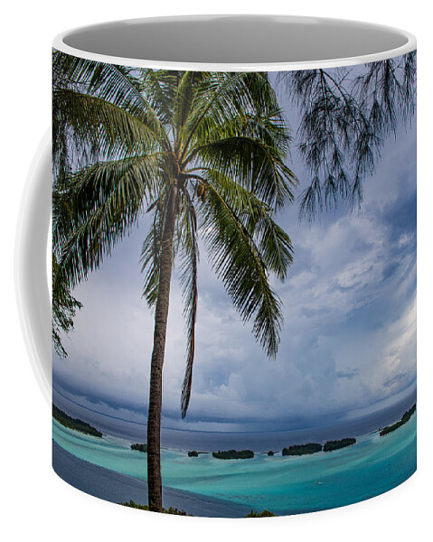 French Coffee Mug featuring the photograph Raiatea's Lagoon 2 by Martin Naugher
