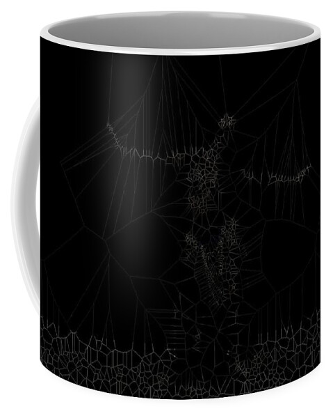 Vorotrans Coffee Mug featuring the digital art Rain by Stephane Poirier