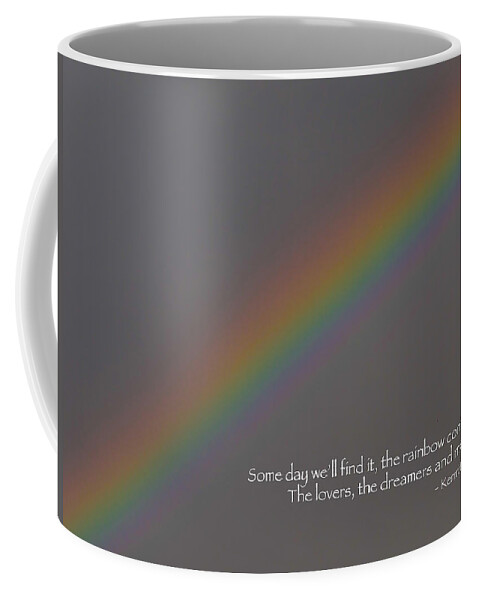 Rainbow Coffee Mug featuring the photograph Rainbow Connection by Julia Wilcox
