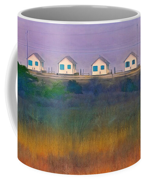 2017; Kate Hannon; Massachusetts; North Truro; Cape Cod; Cape Cod National Seashore; Provincetown; Days Cottages; Cottages; Rainbow; Lgbtq Coffee Mug featuring the photograph Rainbow Days by Kate Hannon