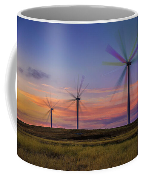 Anti-aging Coffee Mug featuring the photograph Rainbow Fans by Don Hoekwater Photography