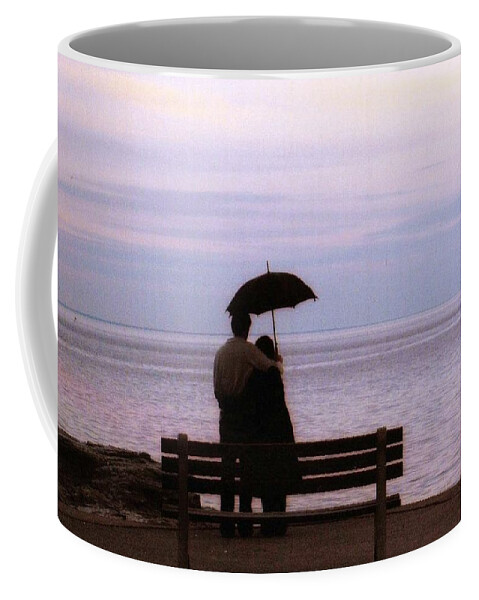 Spring Coffee Mug featuring the photograph Rainy-May in color by John Scates