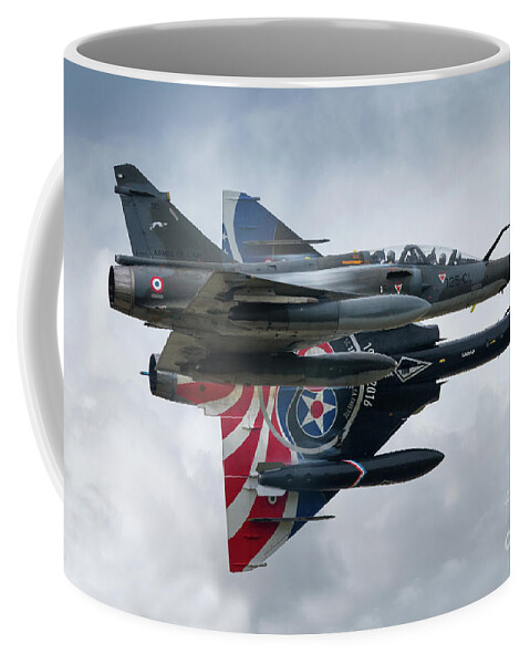 Ramex Delta Coffee Mug featuring the digital art Ramex Farewell by Airpower Art