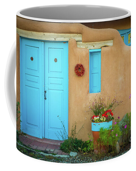 America Coffee Mug featuring the photograph Rancho de Taos by Inge Johnsson