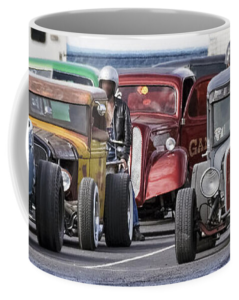 Rat Rods Ready To Play Coffee Mug featuring the photograph Rat Rods Ready to Play by Wes and Dotty Weber