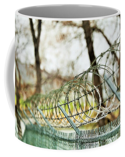  Coffee Mug featuring the photograph Razor by Jeff Downs