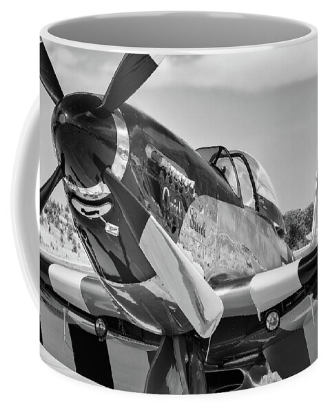 Fineart Coffee Mug featuring the photograph Ready for the Fight - 2018 Christopher Buff, www.Aviationbuff.com by Chris Buff