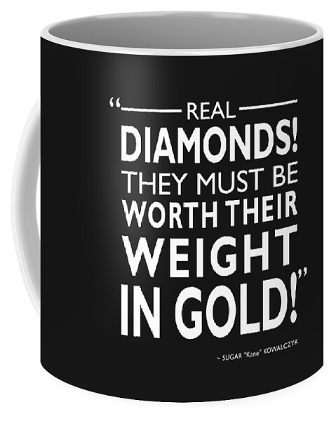 Some Like It Hot Coffee Mug featuring the photograph Real Diamonds by Mark Rogan