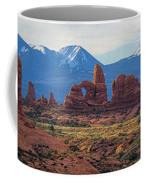 Utah Coffee Mug featuring the photograph Rear Window by Jim Garrison