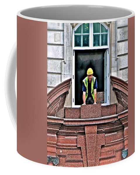 London Coffee Mug featuring the photograph Rebuilding London by Ira Shander