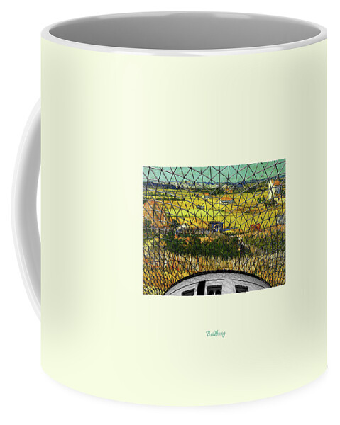 Postmodernism Coffee Mug featuring the digital art Recent 9 by David Bridburg