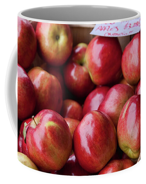 Red Apples Coffee Mug featuring the photograph Red apples by Tatiana Travelways