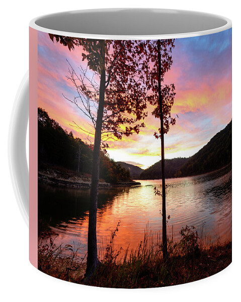 Fall Coffee Mug featuring the photograph Red Autumn by Michael Scott