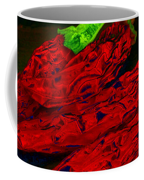 Chili Coffee Mug featuring the photograph Red Hot Chili 2 by Stephen Anderson