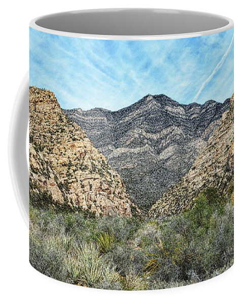 Red Rocks Coffee Mug featuring the photograph Red Rock Canyon - Nevada by Glenn McCarthy Art and Photography