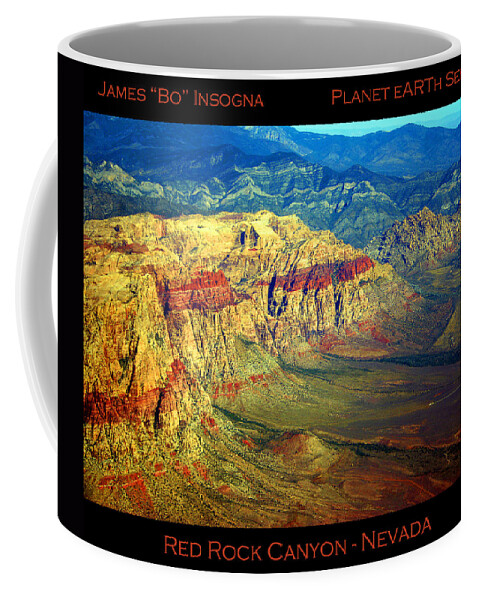 Red Rock Canyon Coffee Mug featuring the photograph Red Rock Canyon Poster print by James BO Insogna