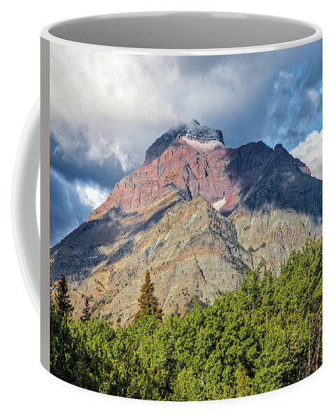 Rock Rock Peak Coffee Mug featuring the photograph Red Rock Peak by Ronald Lutz