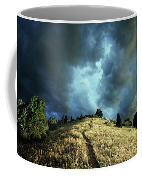 Landscape Coffee Mug featuring the photograph Redemption Trail by Brian Gustafson
