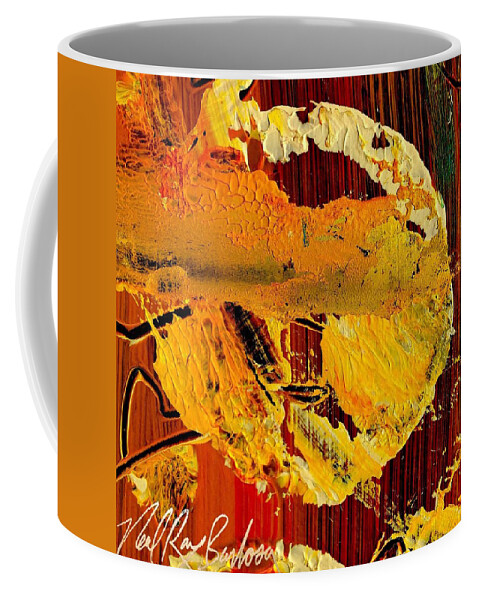 Sunset Coffee Mug featuring the painting Redwood Sun by Neal Barbosa