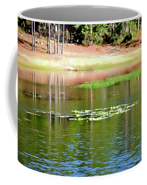 Lake Coffee Mug featuring the photograph Reflecting Spring Lake by Gina O'Brien