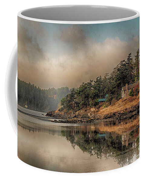 Lsland Coffee Mug featuring the photograph Reflections of an Island by Rod Best
