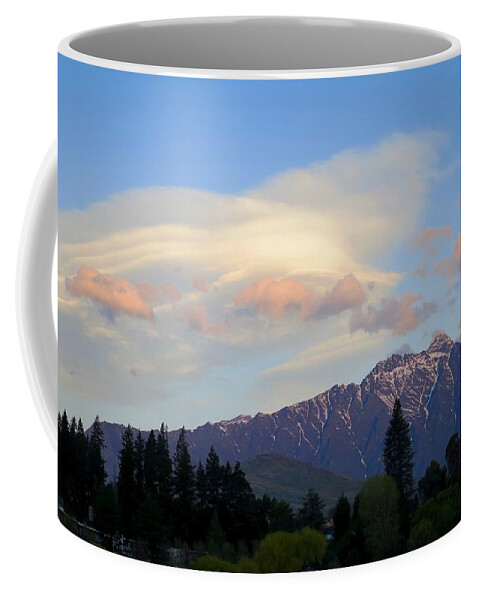 Mountain Coffee Mug featuring the photograph The Remarkables by Sarah Lilja