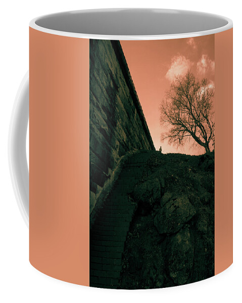 Cemetery Coffee Mug featuring the photograph Remembering the Battle by James L Bartlett