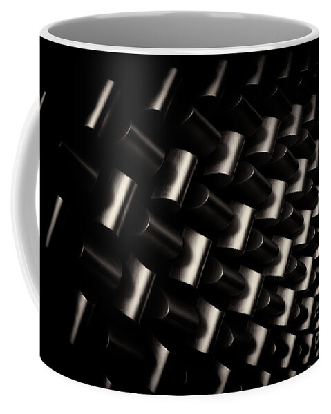 Abstract Coffee Mug featuring the photograph Repeating Patterns by Doug Sturgess