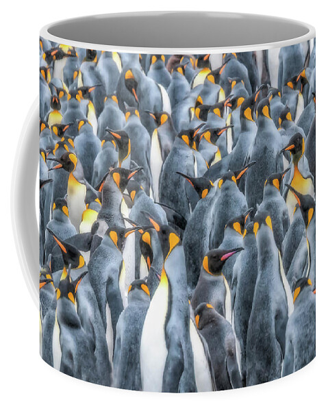 Birds Coffee Mug featuring the photograph Republicans discussing climate change. by Usha Peddamatham