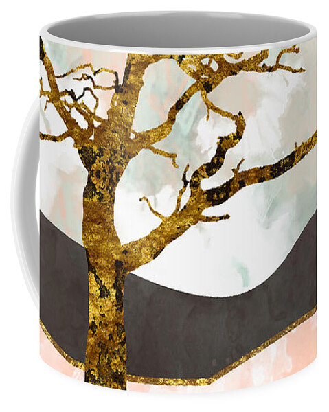 Tree Coffee Mug featuring the digital art Resolute by Katherine Smit