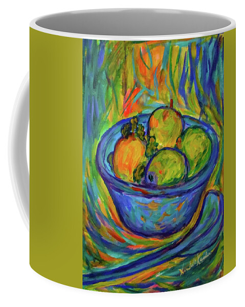 Bowl Paintings Coffee Mug featuring the painting Returning The Bowl by Kendall Kessler