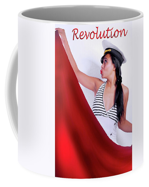 Lady Coffee Mug featuring the photograph Revolution by Ralf Kretschmer