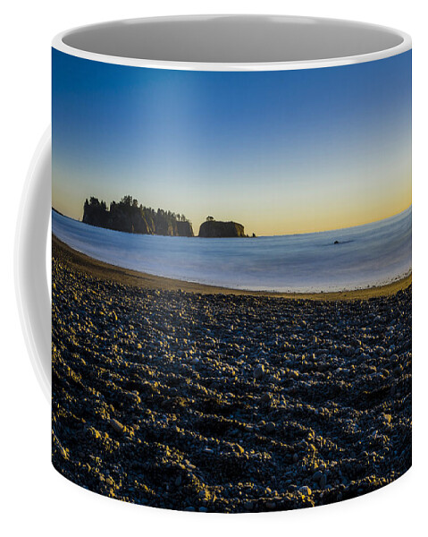 Scenery Coffee Mug featuring the photograph Rialto Beach Sunset 2 by Pelo Blanco Photo